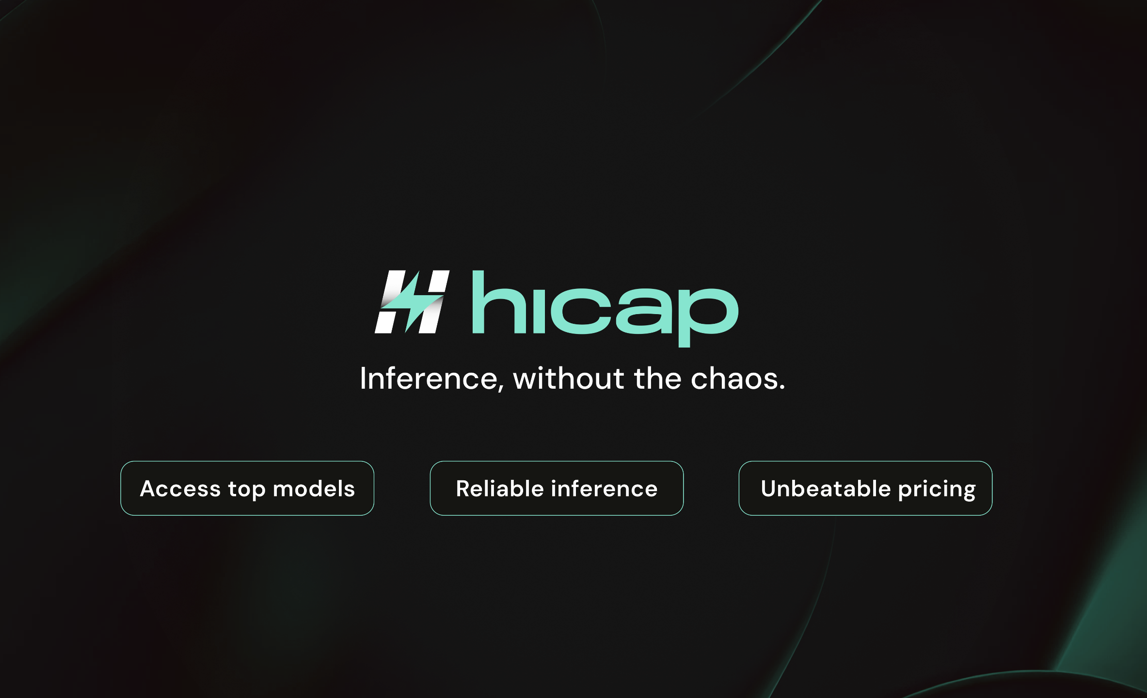 Hicap - Main product screenshot demonstrating key features and user interface
