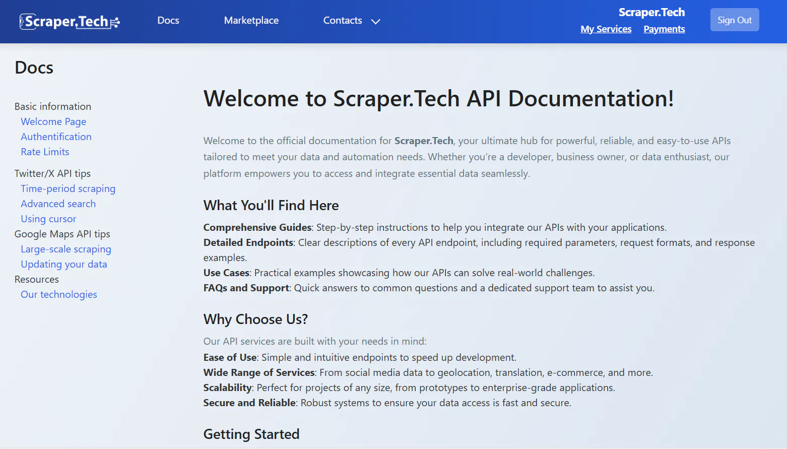 Scraper.Tech gallery image
