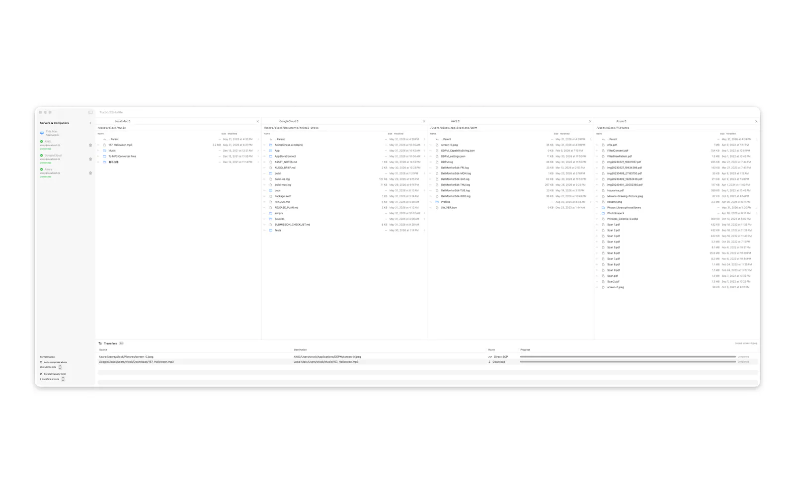 Turbo SSHuttle screenshot 1