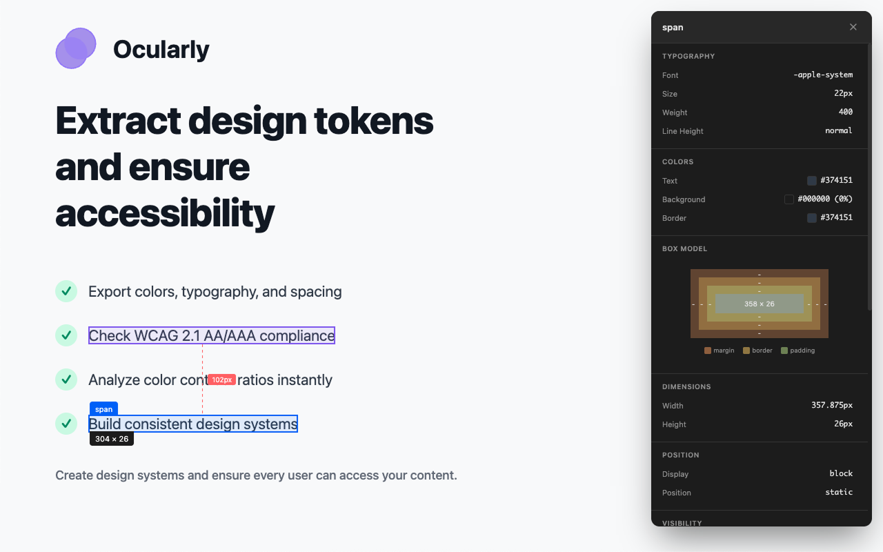 Oculay - Screenshot 3 showing product features and functionality