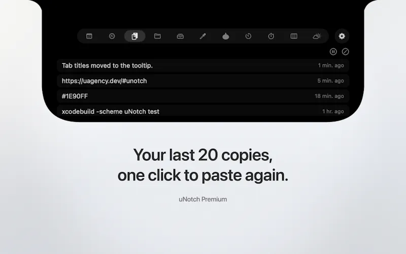 uNotch screenshot 3