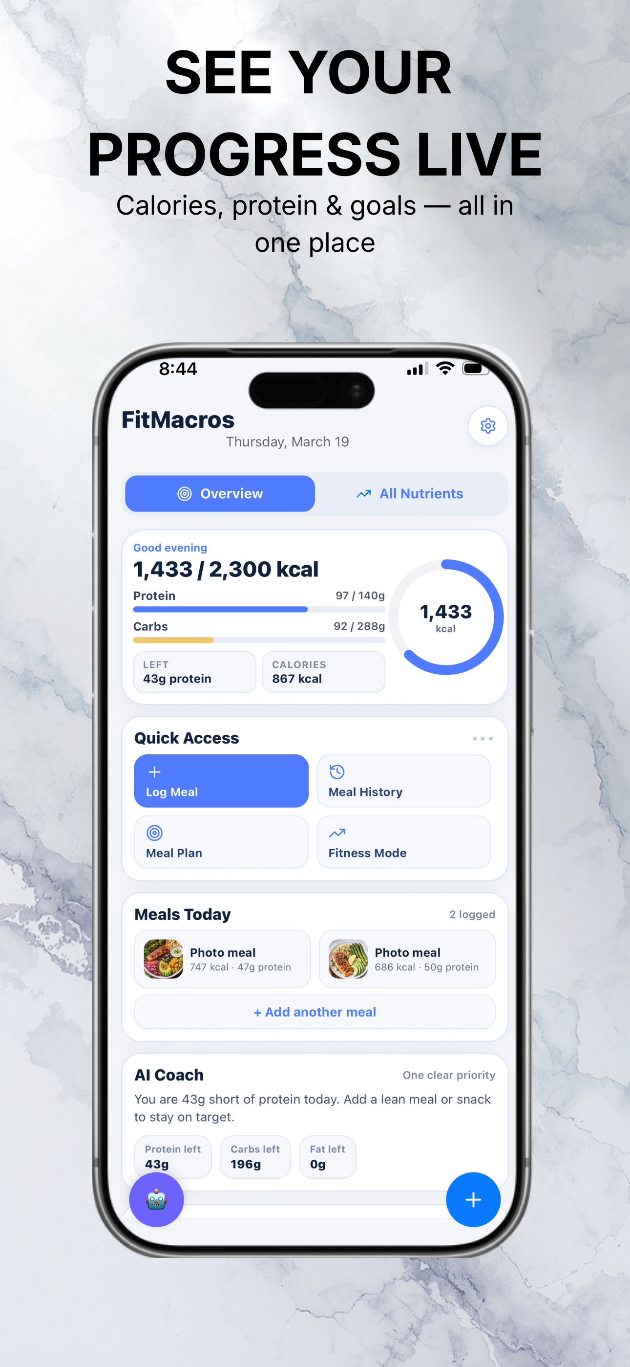 FitMacro — AI Calorie Scanner gallery image