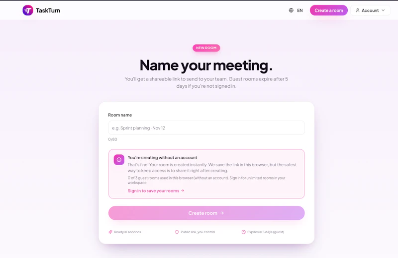 TaskTurn screenshot 3