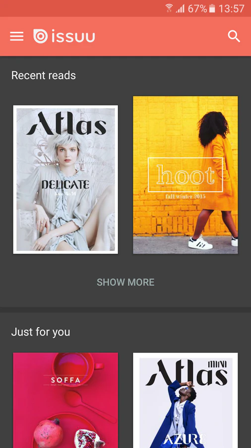 issuu Android App