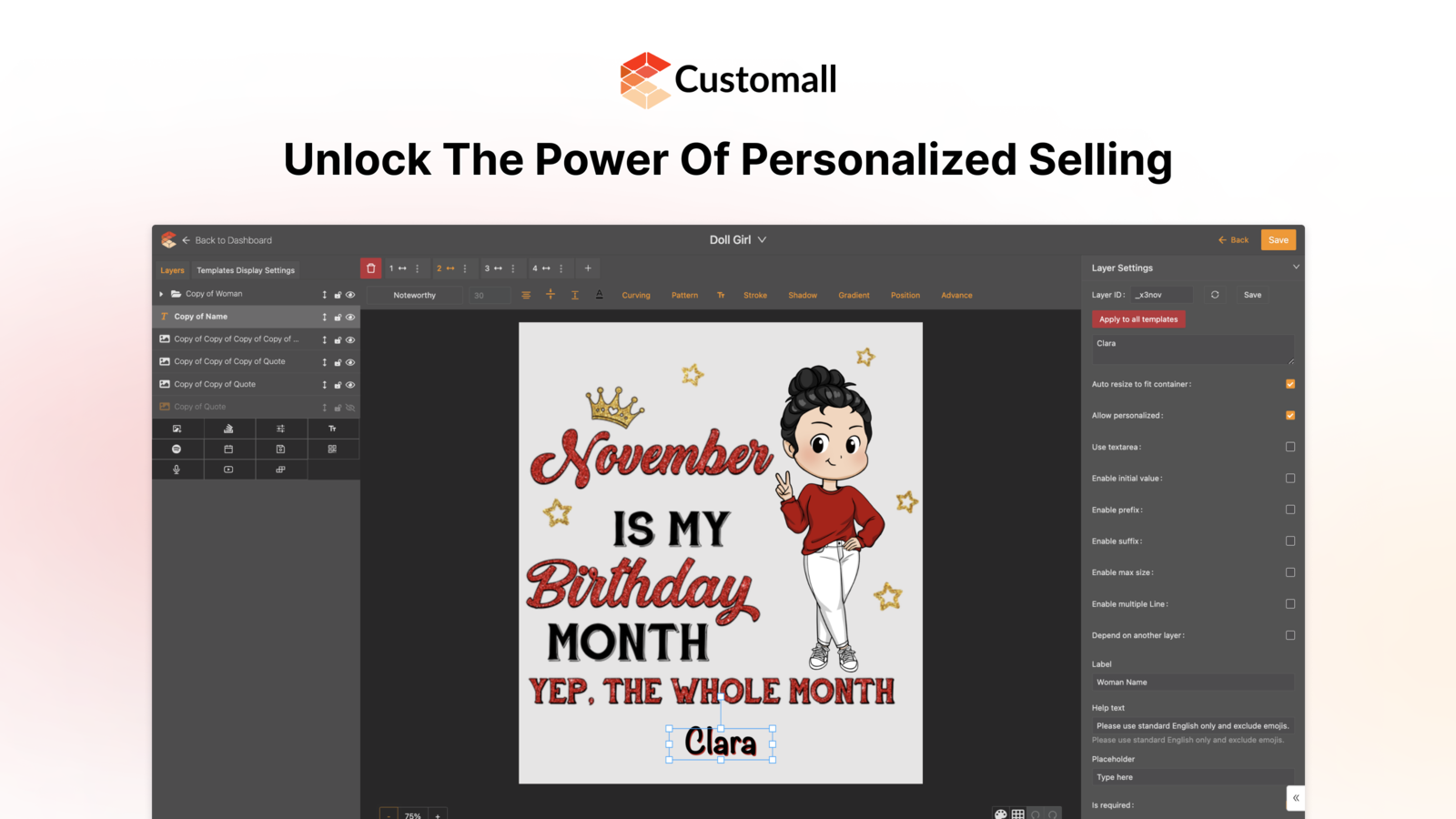 Customall Product Personalizer Medien 4