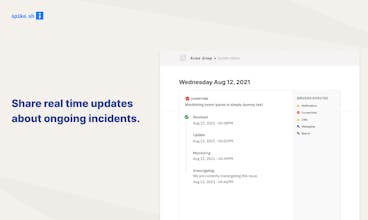 Status Page by Spike.sh gallery image