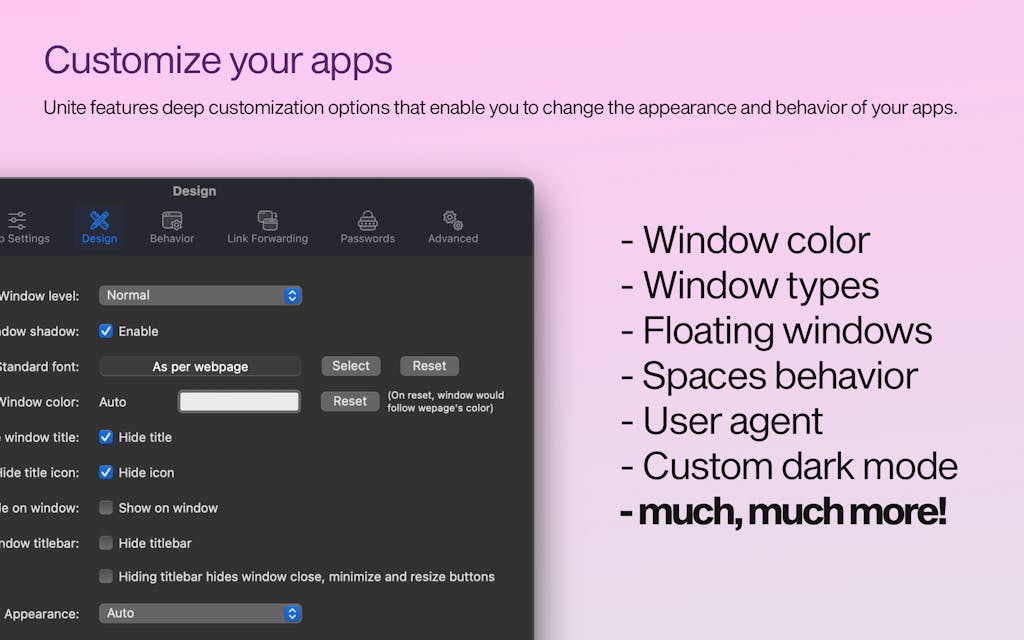 isolated mac app
