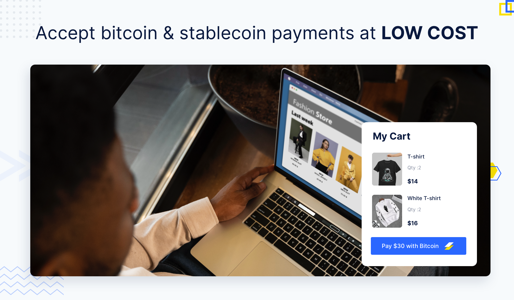Velocidad - Procesador de pago de Bitcoin - Acepte de manera fácil y segura los pagos en bitcoin media 1