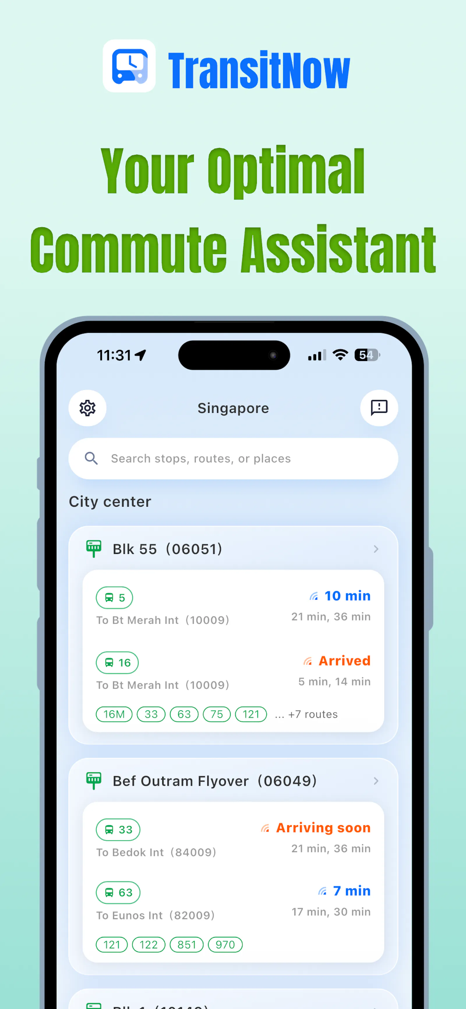 TransitNow screenshot 1