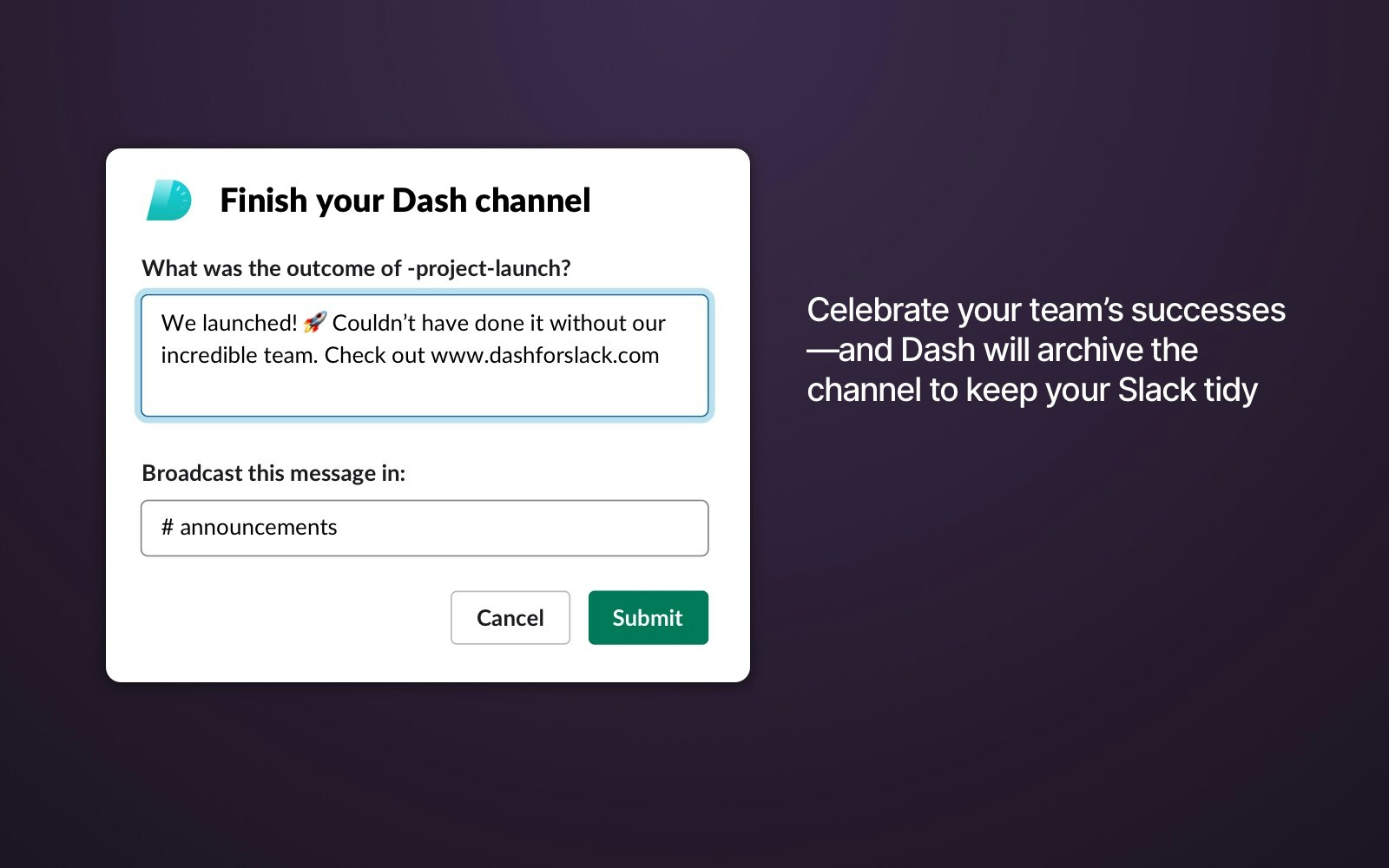Dash for Slack gallery image