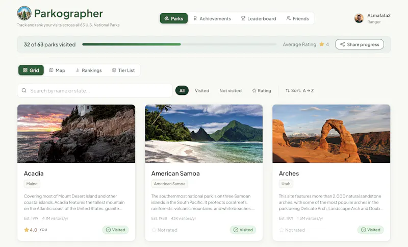 Parkographer screenshot 1