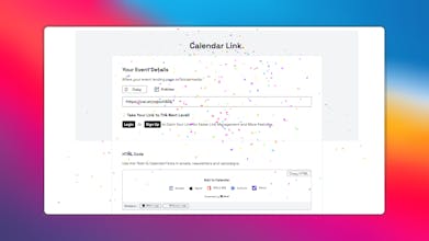 AI Calendar Link Generator gallery image