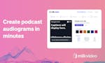 Podcast Audiogram Creator by Milk Video image