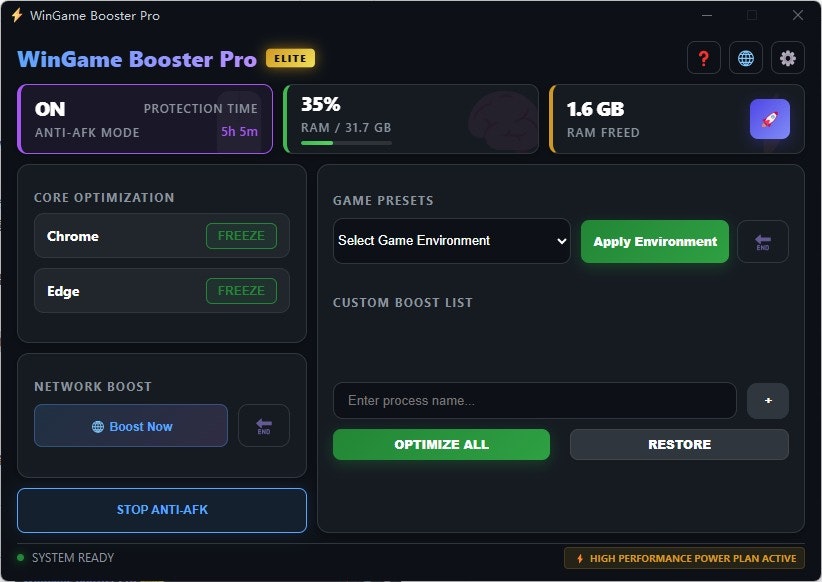 WinGame Booster Pro gallery image