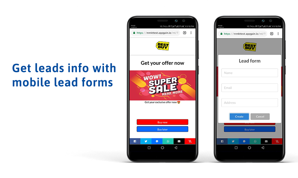 Mobile Marketing Links gallery image