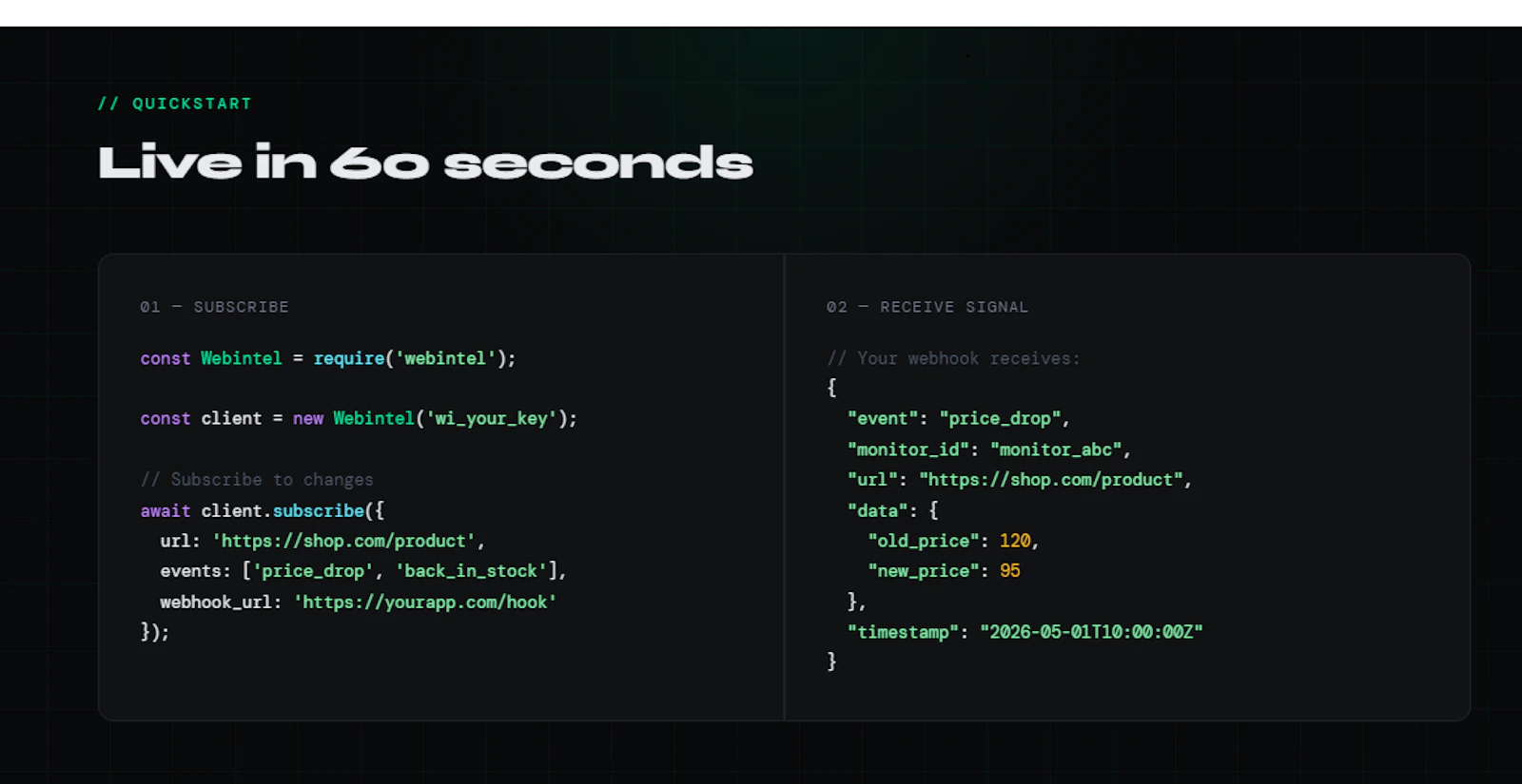 Webintel screenshot 3