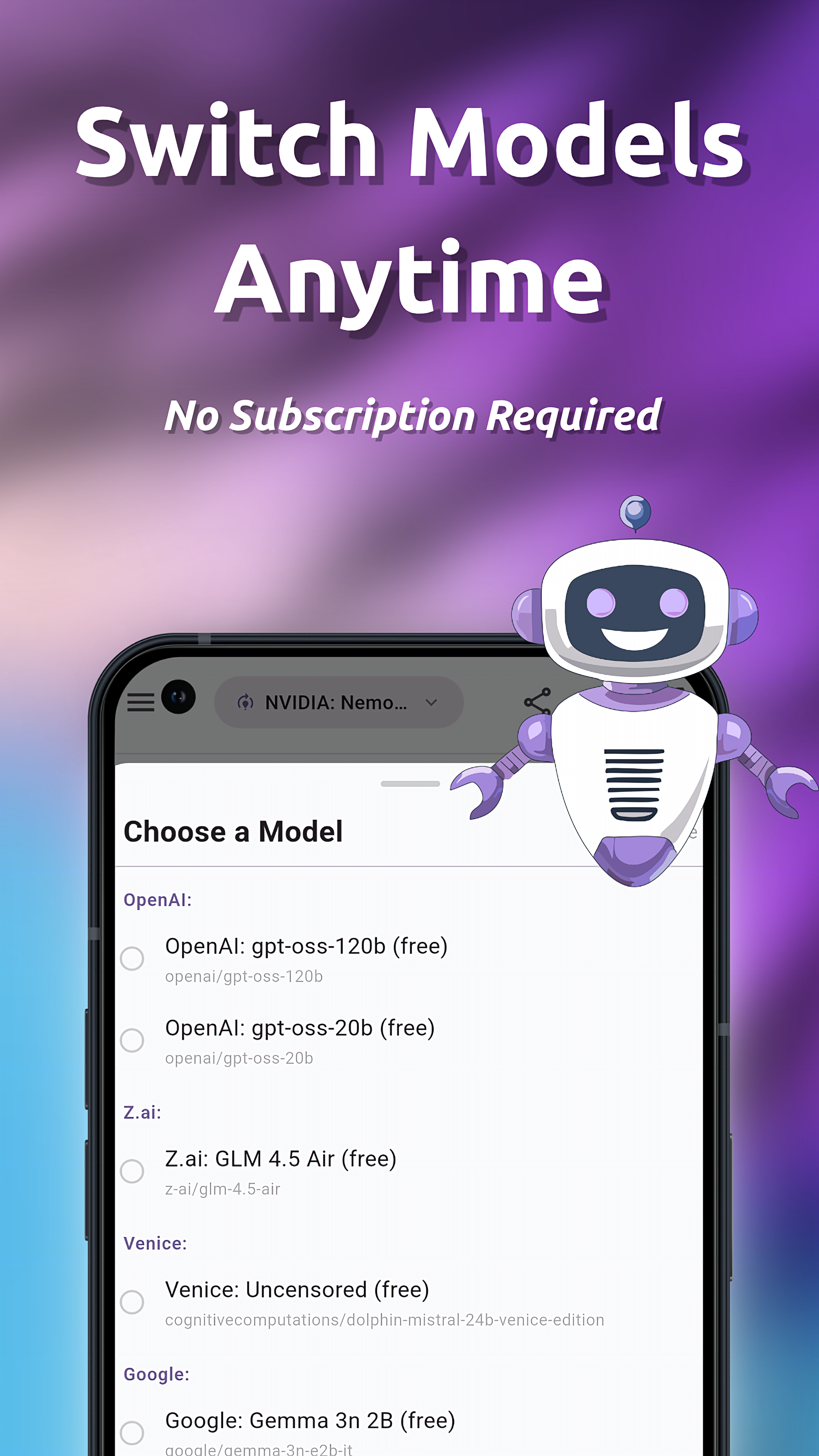 AllChat: All-in-One AI Chat gallery image