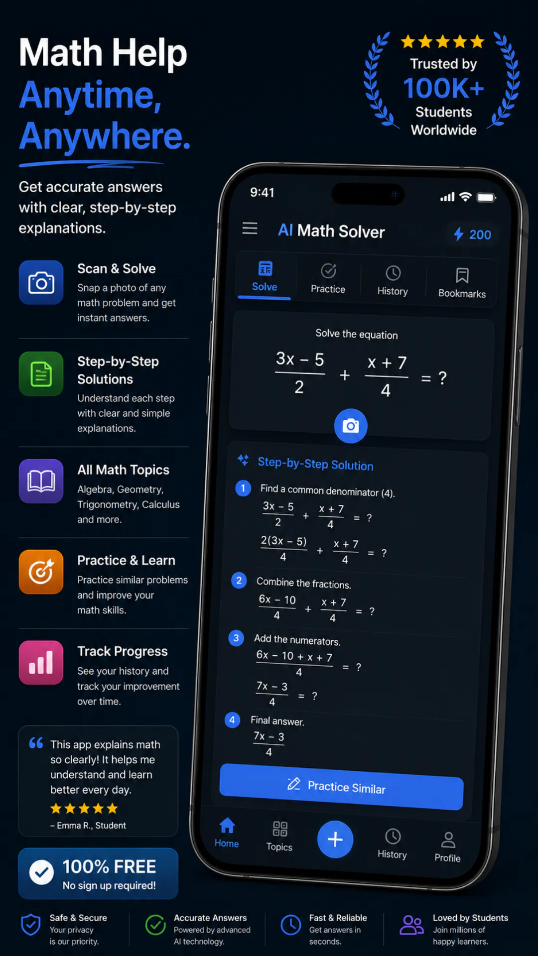 AI Math Solver gallery image