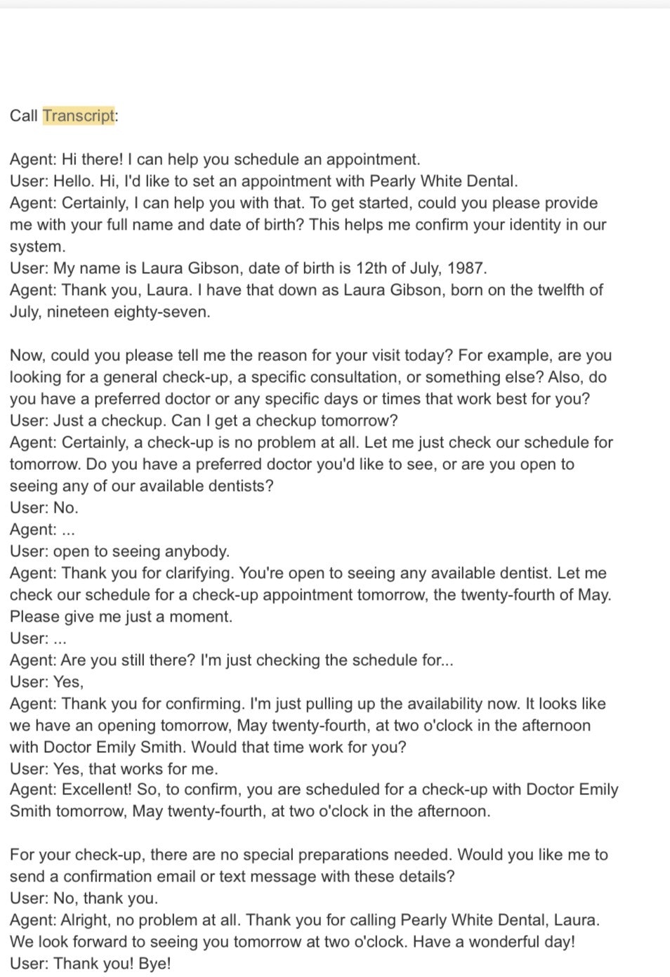 AI voice agents  gallery image