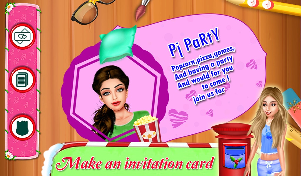 Christmas Pajama Party : Girls Pj Party gallery image