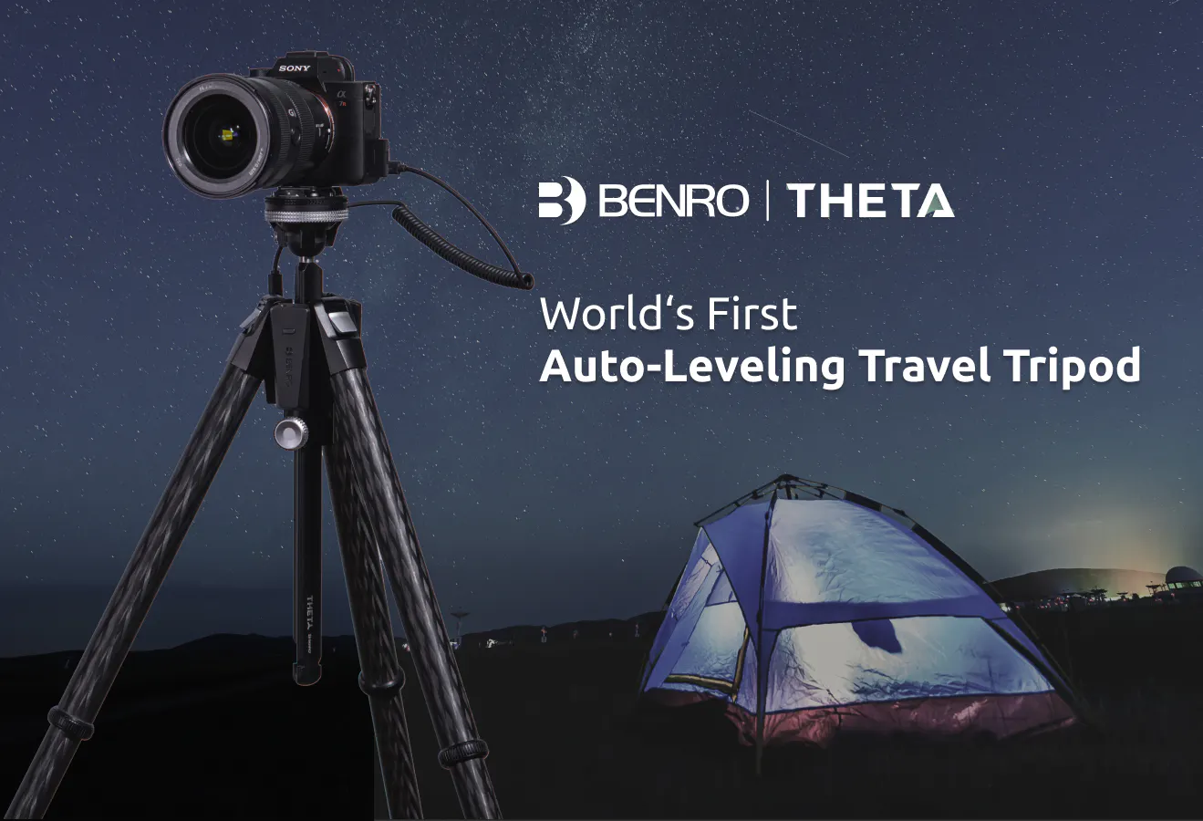 Benro Theta Auto-leveling Tripod gallery image