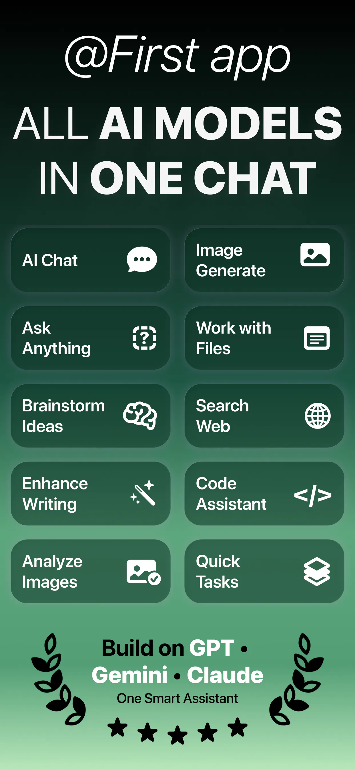 Atsemble: AI Chat Bot Group screenshot 1