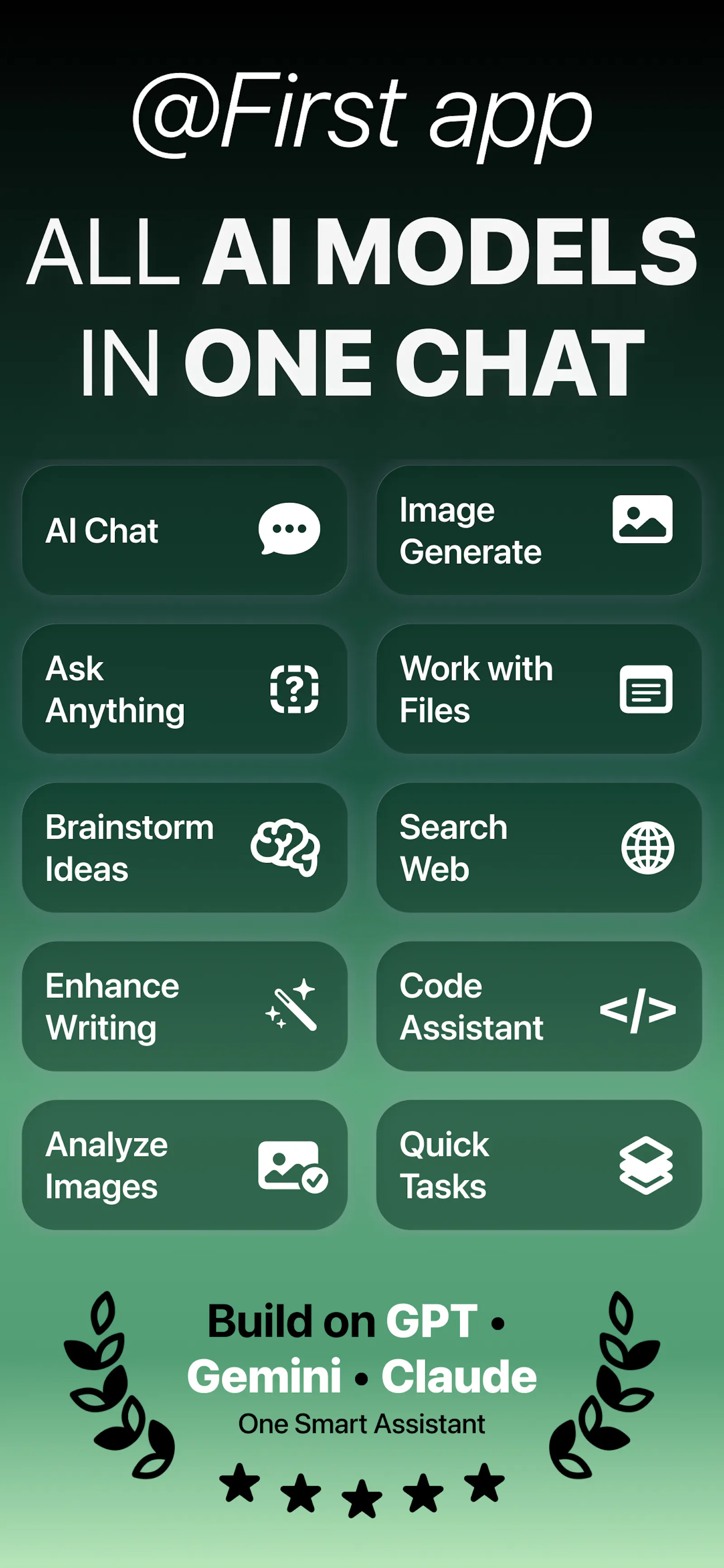 Atsemble: AI Chat Bot Group screenshot 1