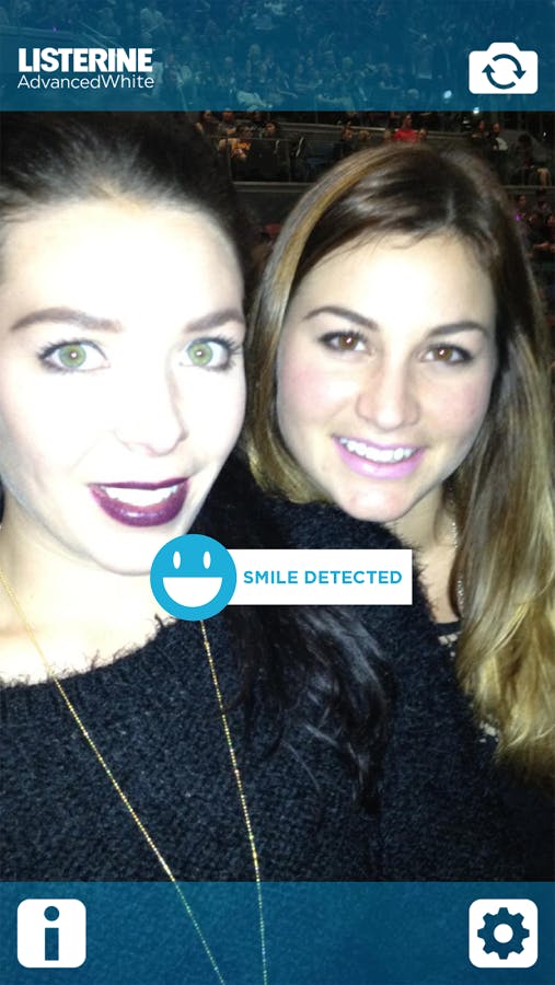 Listerine Smile Detector media 1