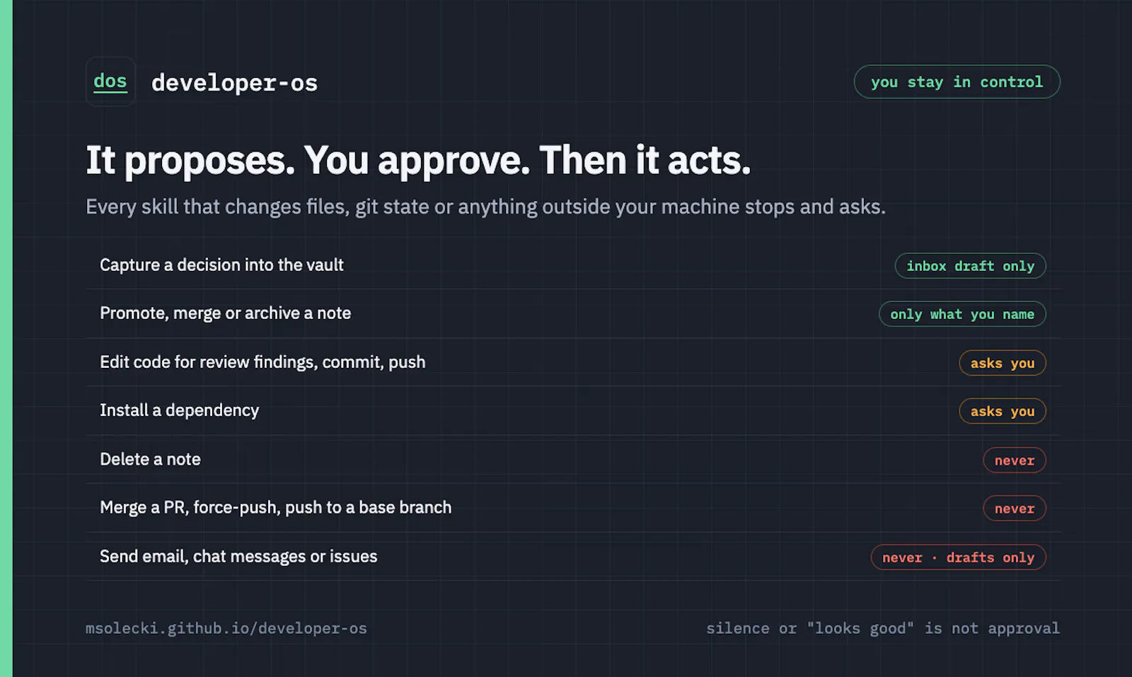 Developer OS screenshot 2