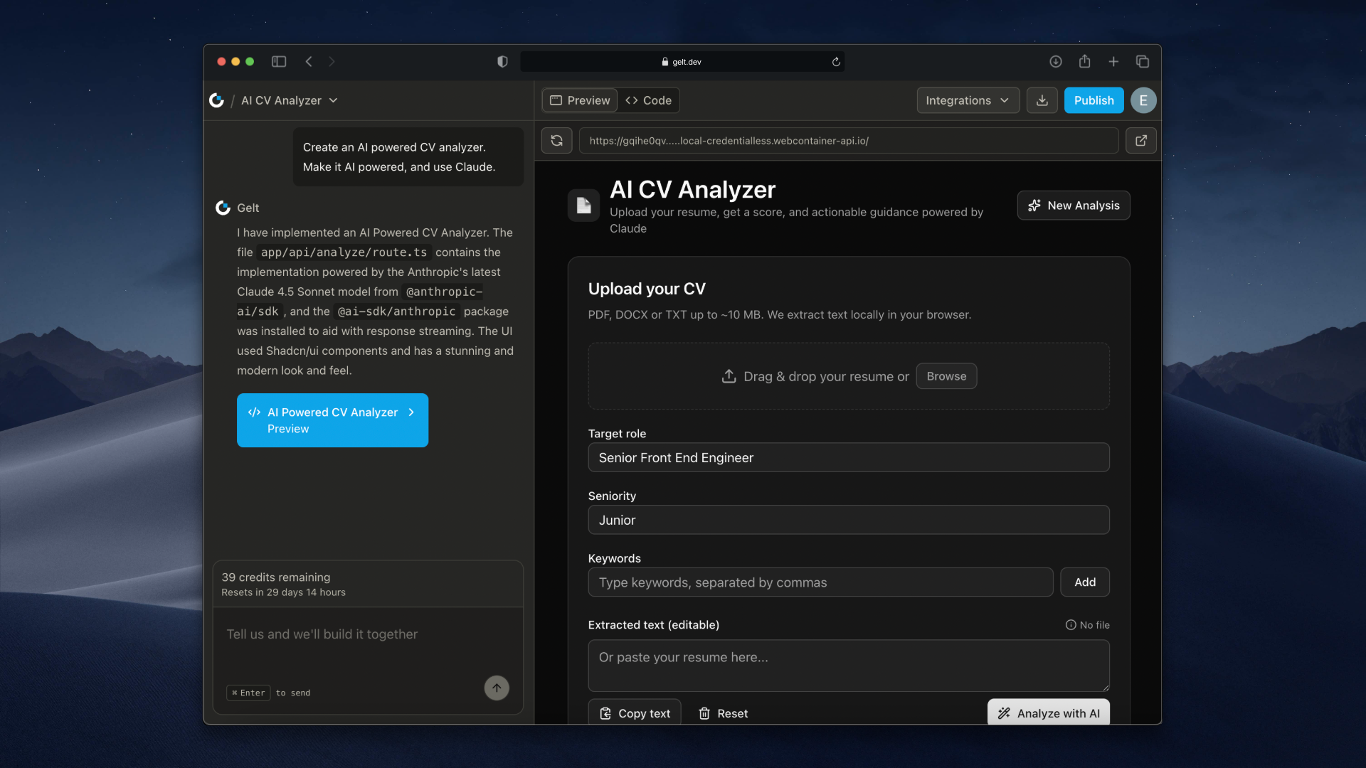 Gelt.dev gallery image