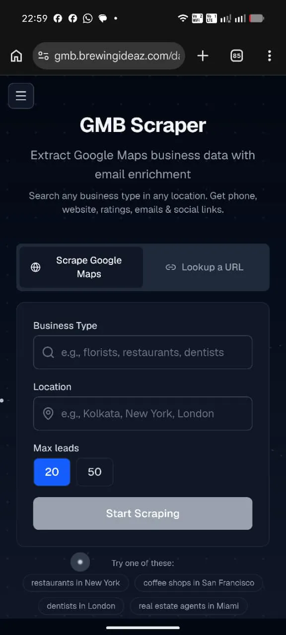 GMB Scraper gallery image