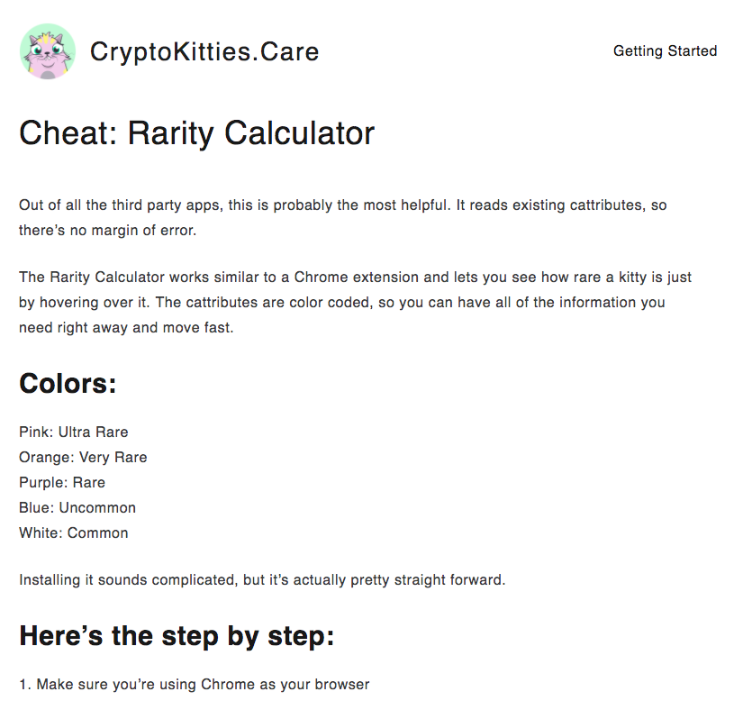 CryptoKitties.Care gallery image