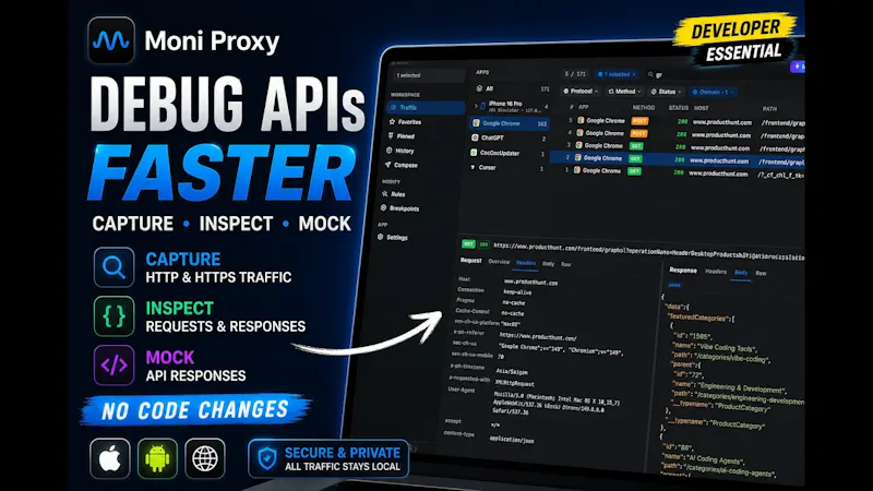 Moni Proxy screenshot 1 (video preview)