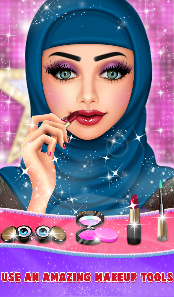 Hijab Fashion Doll Makeup Salon gallery image