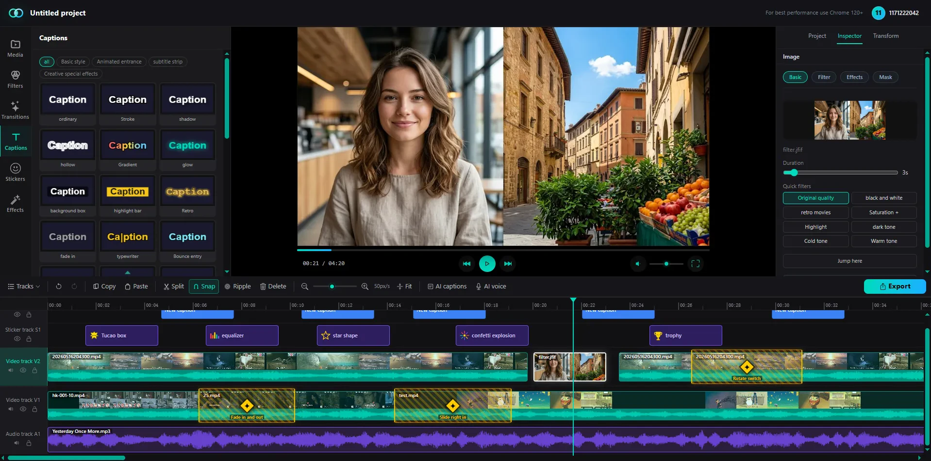 Videoradius Video Editor logo