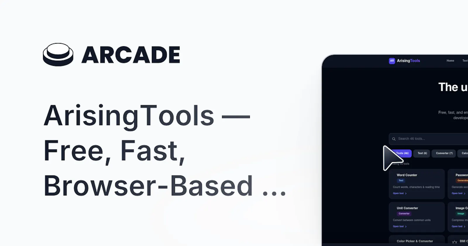 ArisingTools screenshot 1