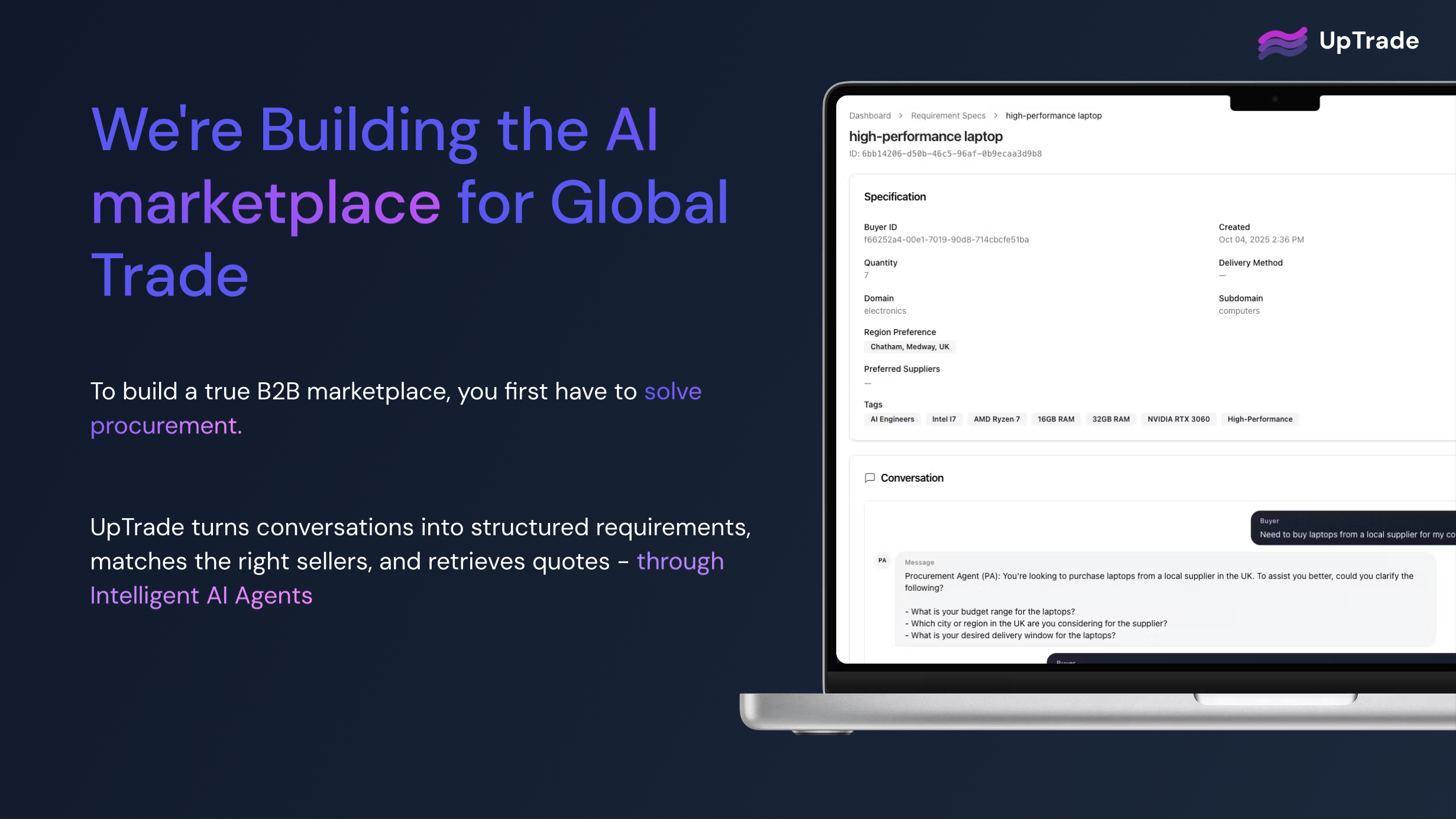 UpTrade gallery image