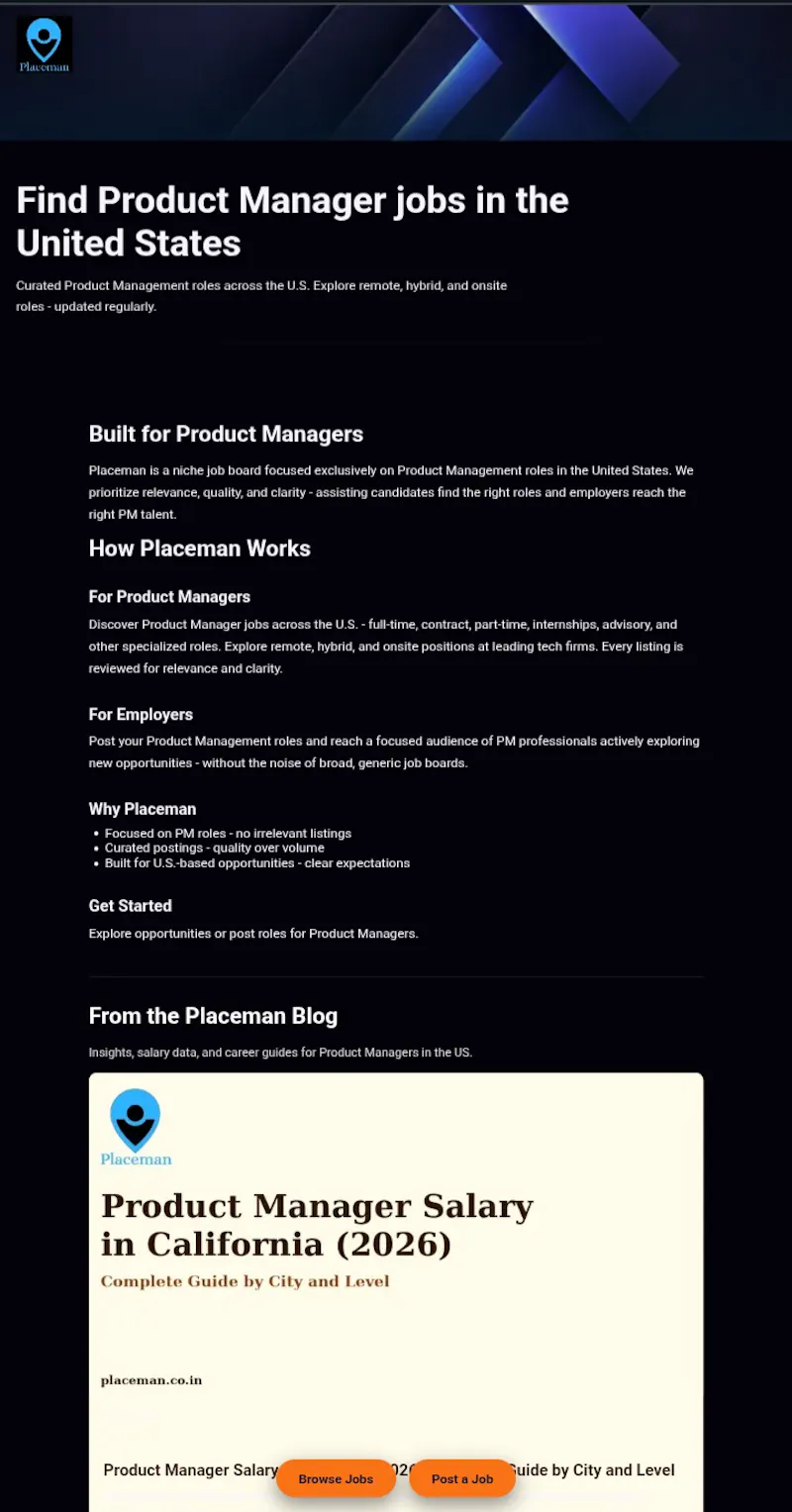 Placeman  screenshot 1