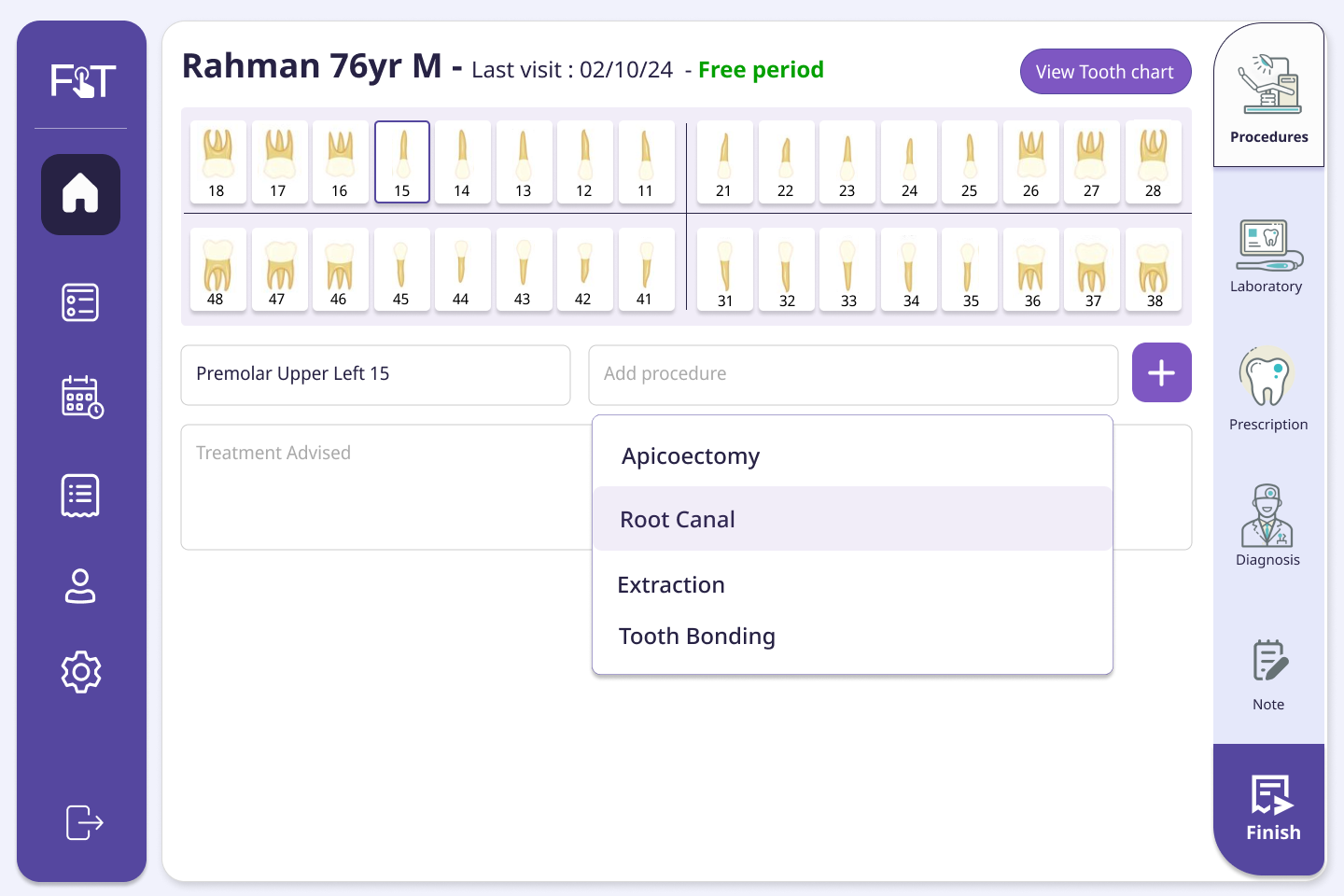 Software di gestione della clinica - Felixatouch |Ottieni una demo gratuita media 5