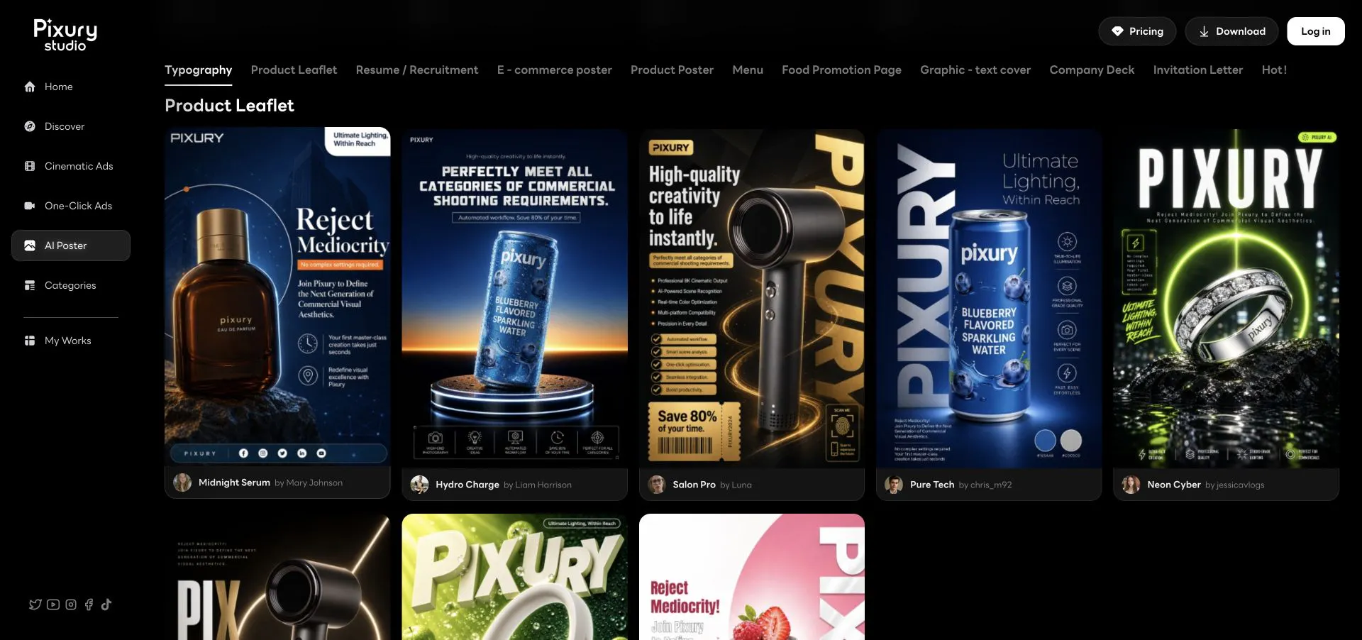 Pixury gallery image