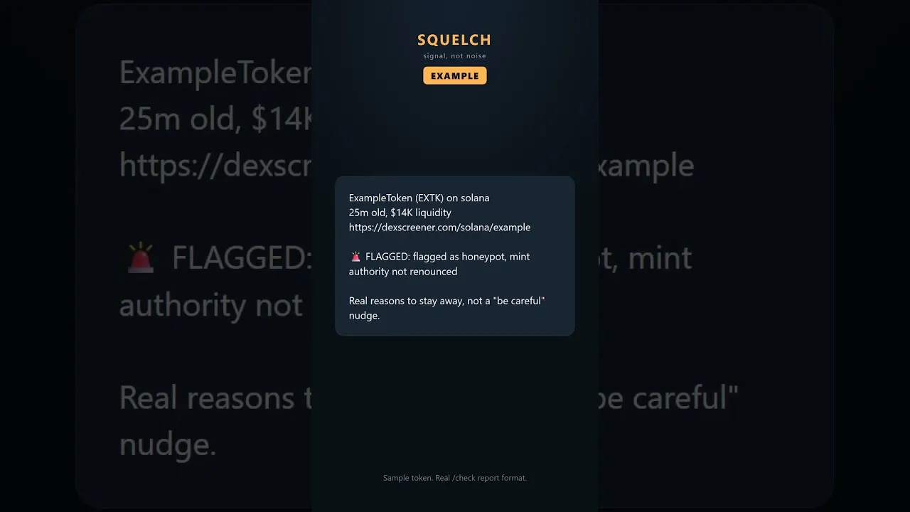 Squelch Check gallery image