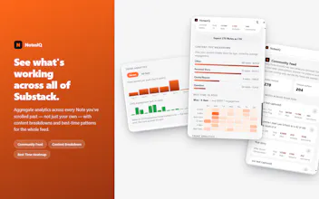 NotesIQ - Substack Notes Analytics gallery image