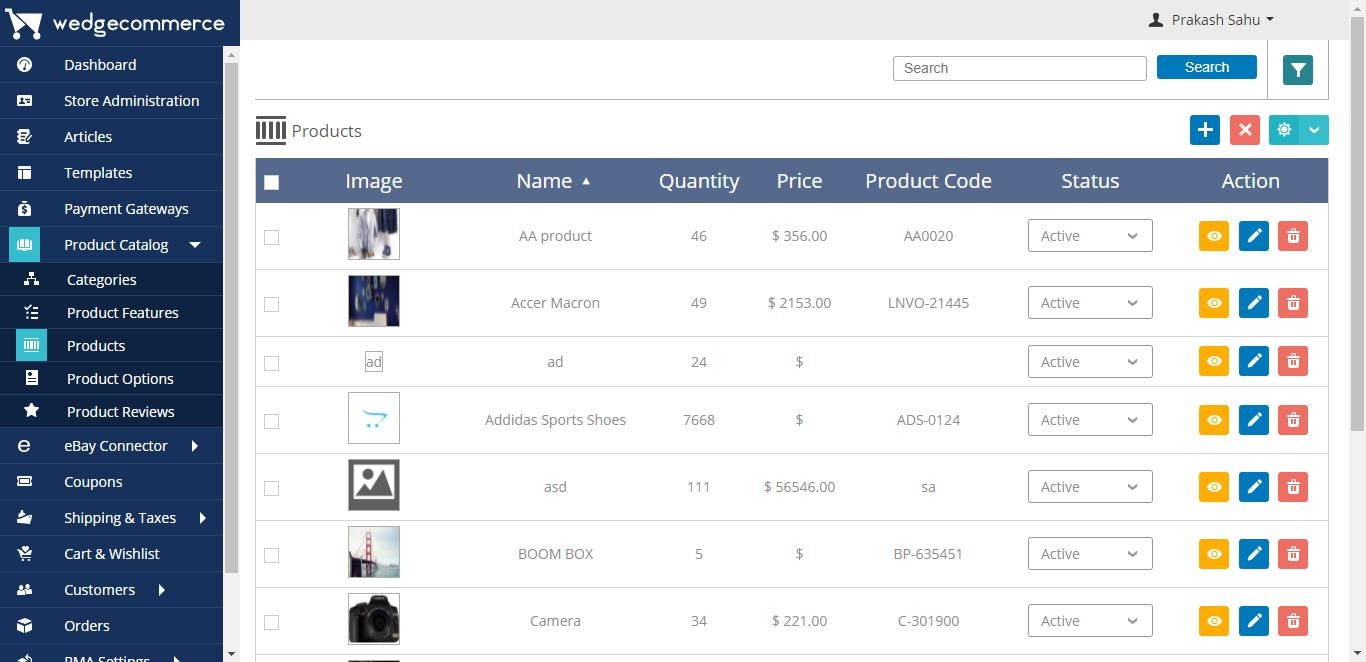 WedgeCommerce gallery image