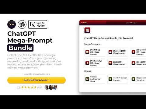 ChatGPT Mega-Prompt Bundle gallery image