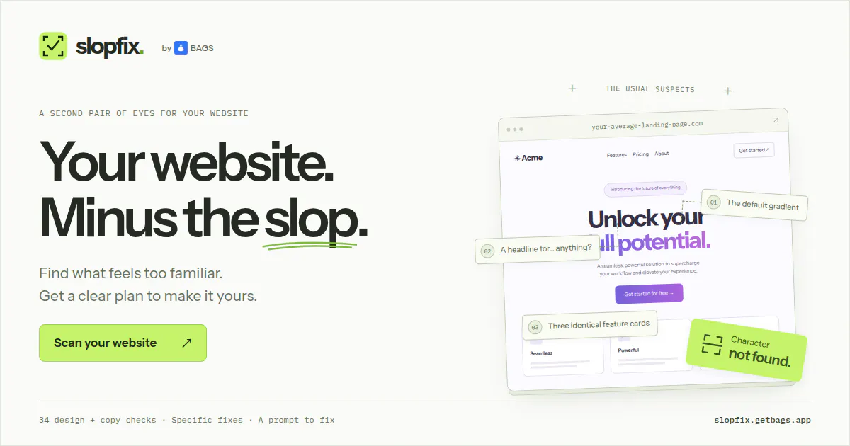 SlopFix gallery image