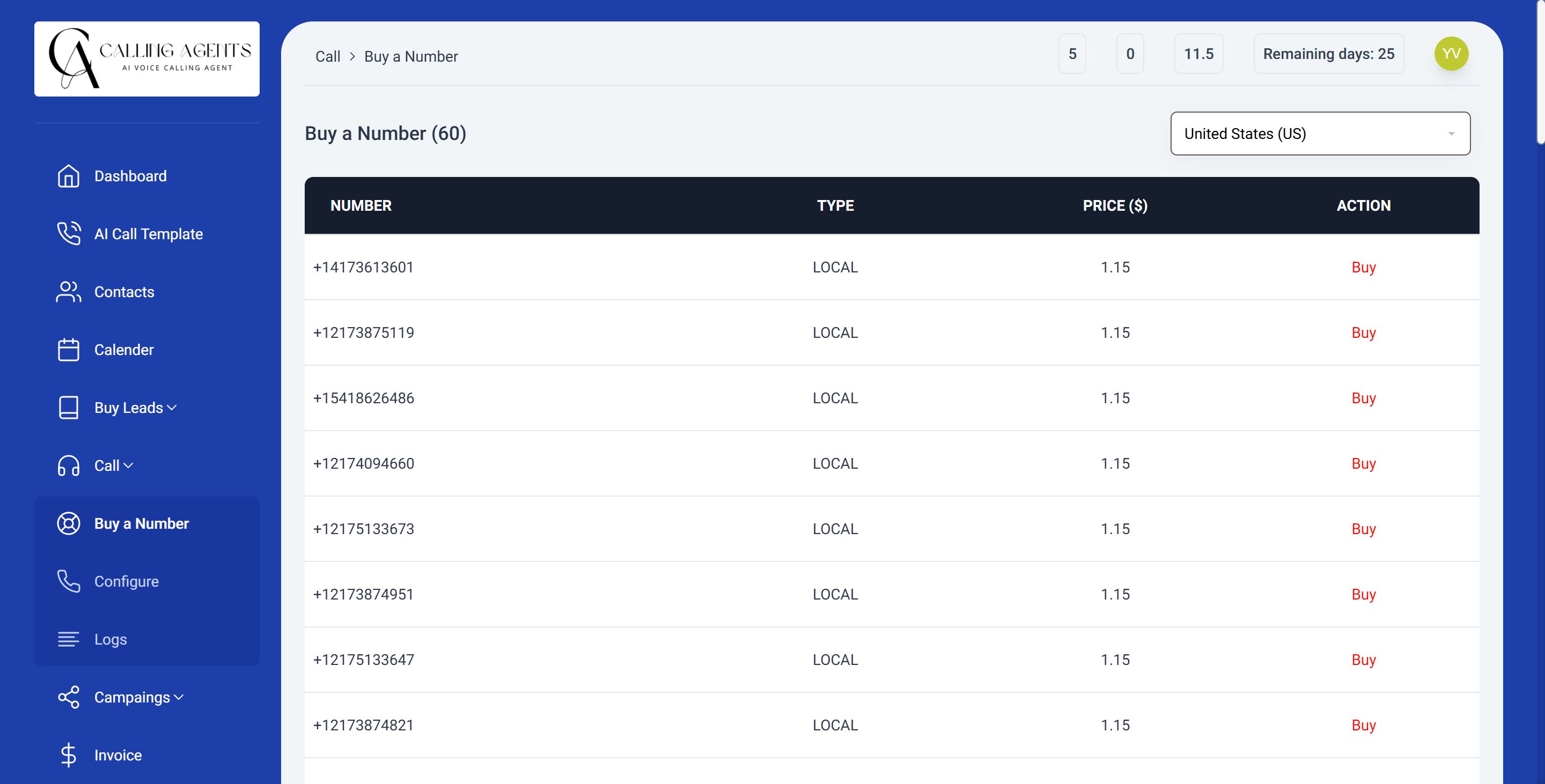 CallingAgents - Screenshot 2 preview