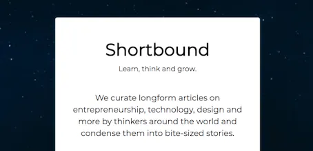 Shortbound Weekly gallery image