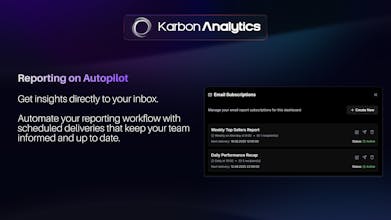 Karbon Analytics gallery image