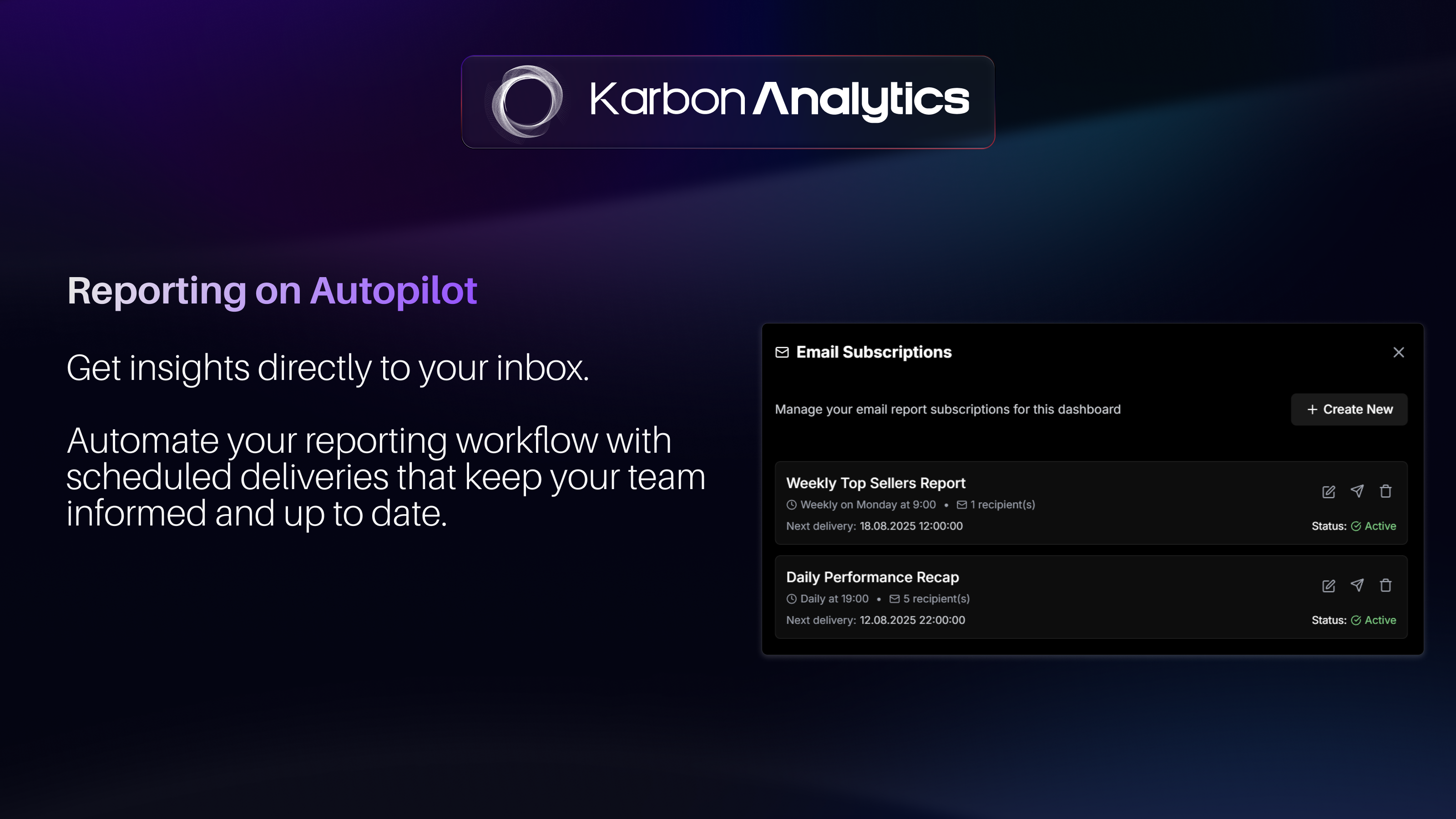 Karbon Analytics - Screenshot 4 preview