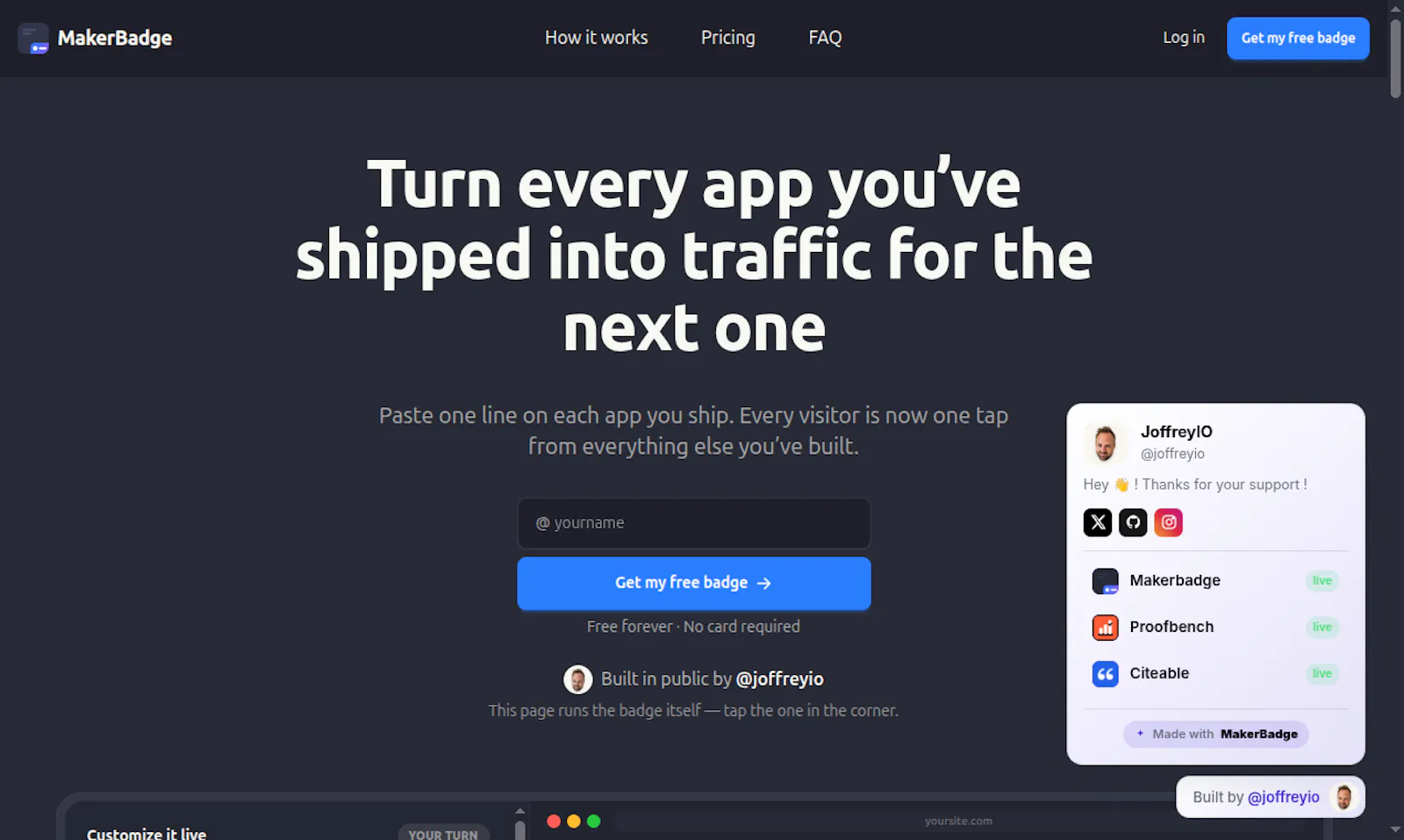 MakerBadge screenshot 1